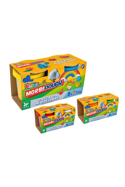 GLOBO Set plastilina pentru copii, culori asortate multicolore, din ingrediente naturale, Globo, +2 ani