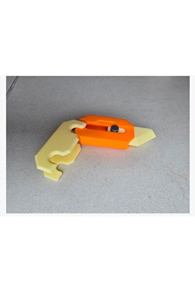 Ela Crafts 3D El Yapımı Mini Oyuncak Bıçak – Masaüstü Süs / Koleksiyonluk Tas...