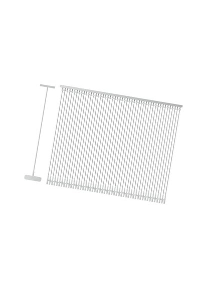 OEM Label hanging gun set with 5000 pcs hangers, plastic and steel, orange/white