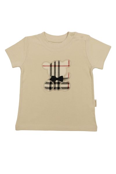 Bebelop 2-piece Unisex Plaid Combed Cotton Set - Girls and Boys