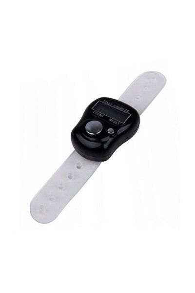 OEM Digital electronic clicker, 1-99999, RESET button, LCD display, black/white
