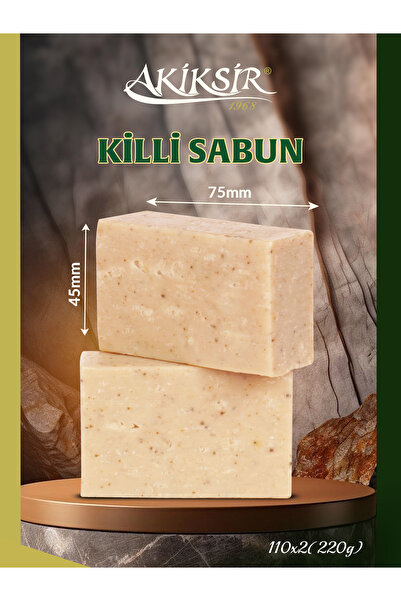 Doğal Killi Sabun 2x110g (220G)