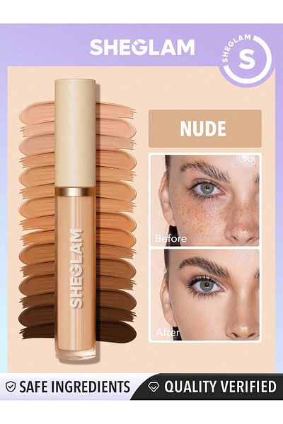 SHEGLAM Like Magic 12HR Full Coverage Concealer-Nude