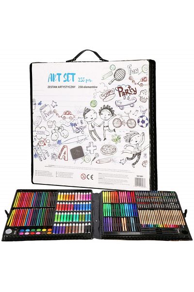 OEM Painting set for children, Plastic, 3 years+, 258 pieces, Multicolor
