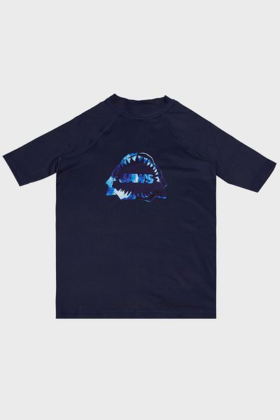 SLIPSTOP Lewis Printed Uv Protect κοντομάνικο μπλουζάκι μαγιό για αγόρια Παιδικό T SHIRT ST2532100000