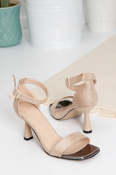 derithy Women's Stylish Heeled Shoes