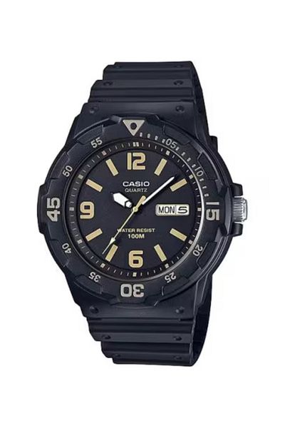 Casio ساعة كاسيو للرجال انالوج بمينا اسود - MRW-200H-1B3