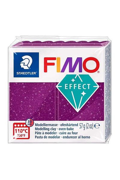 Bafimo FIMO Effect Modeling Clay 57g Purple Galaxy