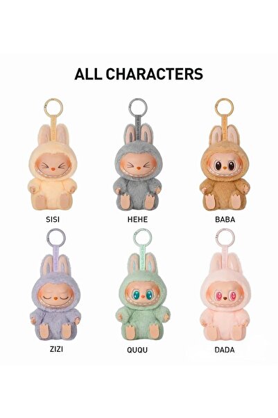 Yelajoy Gen 2 Labubu Figures Blind Box,this Serises Include 6 Kind Ordinary& 1 Hidden Style,Single Box