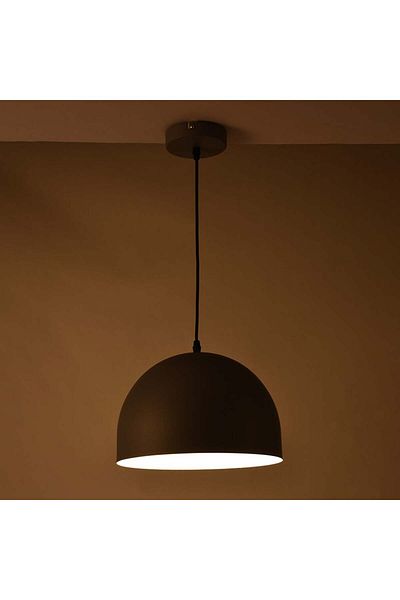 Ucandle Indoor pendant light E27 metal diameter 30 cm gray