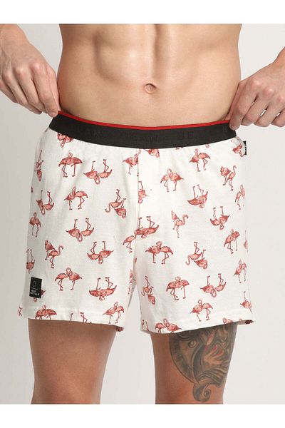 The Bear House Men's Cotton Boxers Pack of 2 Soft, Breathable & Comfortable Fit for Daily Wear