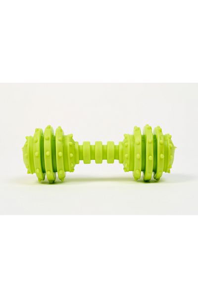 Famous Frenchie Jucarie os pentru caini Bone-appetit, verde, 12 cm