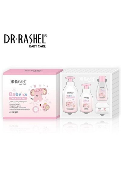 DR.RASHEL مجموعة هدايا العناية بالطفل من دكتور راشيل - 4 قطع للعناية اللطيفة ...