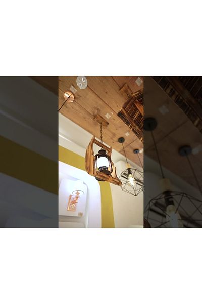 Ucandle Old style heritage lamp, crescent shape