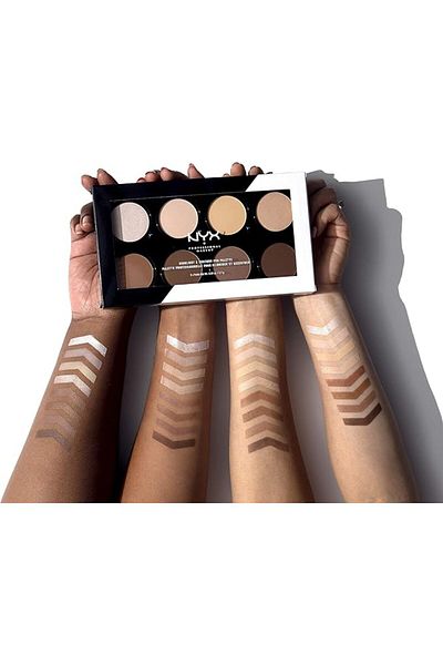 NYX Professional Makeup Professional highlight and contour palette from NYX