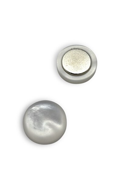 Loggia Μαγνήτης κασκόλ και σάλι Μαρμάρινο Λευκό - Θήκη για μαντίλι Γυναικείο Μαγνήτης Αξεσουάρ Hijab