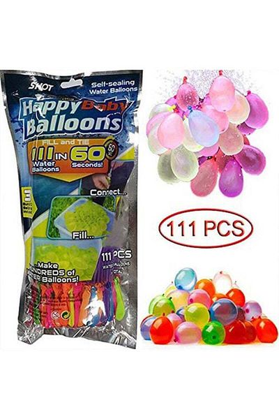KayalarStore High-Quality Durable Water Balloons Set of 111 Pieces