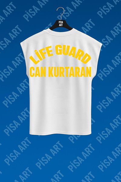Pisa Art Αμάνικο μπλουζάκι Can Lifeguard (Κατάλληλο για ξενοδοχεία και επιχειρήσεις πισίνας)