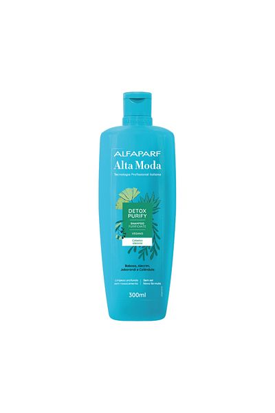 Alfaparf Milano Alta Moda Shampoo Detox Purify For Oily Hair 300Ml