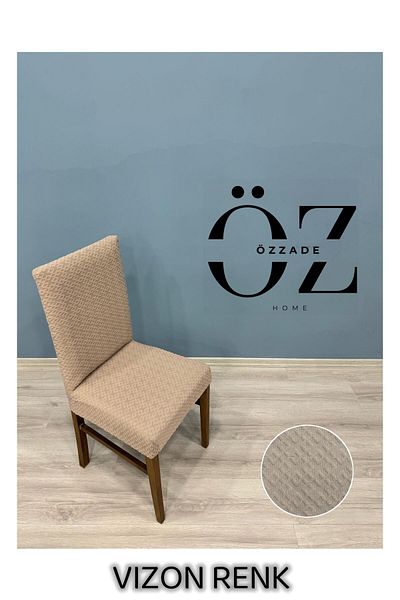 özzade Κάλυμμα καρέκλας με μοτίβο διαμαντιών για το σπίτι Πλένεται εύκαμπτο ελαστικό κάλυμμα καρέκλας από Lycra