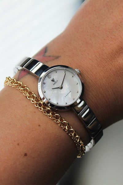 Fiesta Fs600809 Women's Wrist Watch with Steel Cord