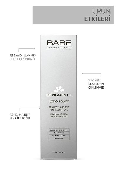 Babe Laboratorios Depigment Lotion Glow 150 ml Brightening Lotion