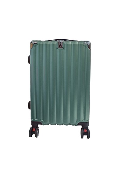 OEM ROSMD ABS premium quality trolley, hanging nail, 4 360 degree wheels 55x35x27, Green