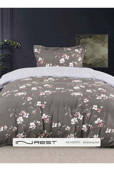 INREST Mink Duvet Cover Set (Without Filling) Microfibre 100% Single Size 160x230 cm - 2 Pieces