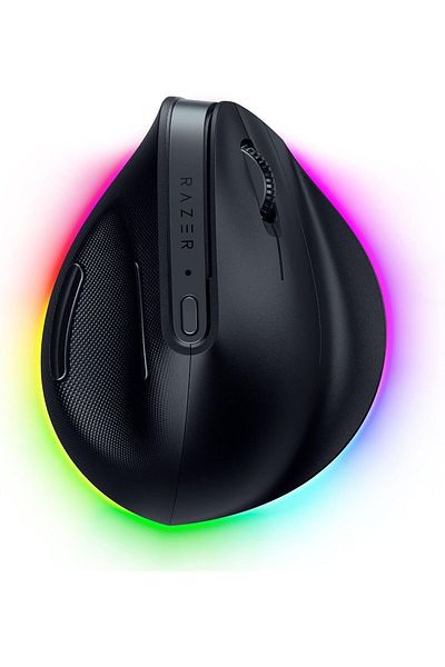 RAZER Pro Click V2 Vertical Right-handed Vertical Ergonomic Wireless Mouse - Black