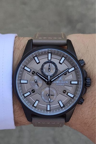 Daniel Klein DANİEL KLEIN EXCLUSIVE MINK COLOR ACTIVE INDICATOR MEN'S WRISTWATCH