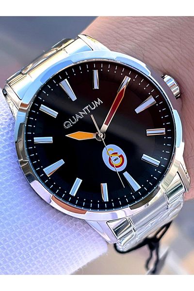 Quantum Galatasaray Licensed Case and Lanyard Steel 2 Years Warranty Fan Wrist Watch Gs.1905.350