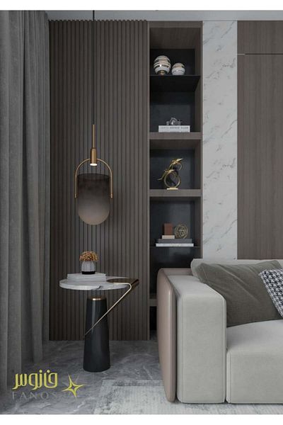 Ucandle Single pendant chandelier with clear gray glass