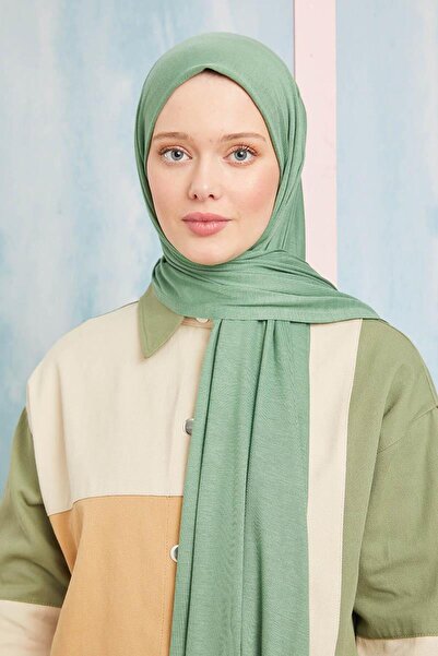 Levidor Çağla Yeşili Five Penye Şal