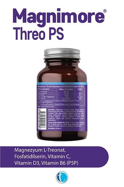 Magnimore Threo Ps Magnesium 90 Herbal Capsules L-Treonate Phosphatidylserine