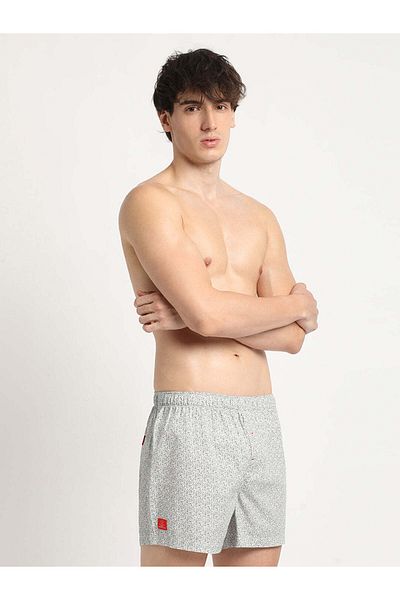 The Bear House Men's Cotton Boxers Pack of 2 Soft, Breathable & Comfortable Fit for Daily Wear