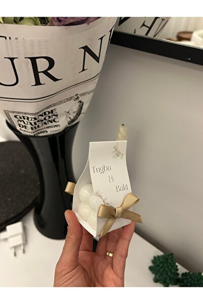 Stone Store Bubble Mum Özel Gün Düğün Nişan Nikah Hediyelik Isim Etiketli 25 ...