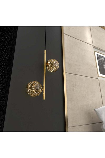 Ucandle Long hanging gold LED spotlight