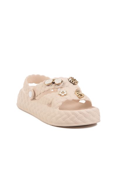 AYK'S Ecru Lightweight Women's Slippers 804 Z