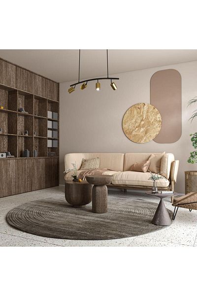 Ucandle Modern pendant light with 4 spotlights