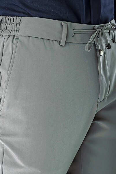 CLASSİCS MEN Yazı Slim Fit Likralı Erkek Jogger Pantolon-7329