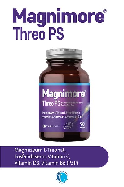 Magnimore Threo Ps Magnesium 90 Herbal Capsules L-Treonate Phosphatidylserine