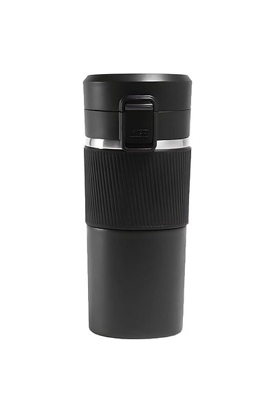 Weather Forecast Black 304 Steel - 380ml Cold and Hot Coffee Thermos Mug Cin908Sy