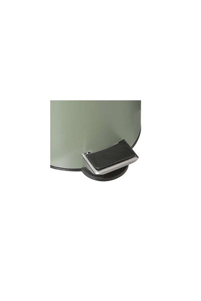 5FIVE Mout waste bin, with pedal, green, 3 liters, 17 x 24 cm