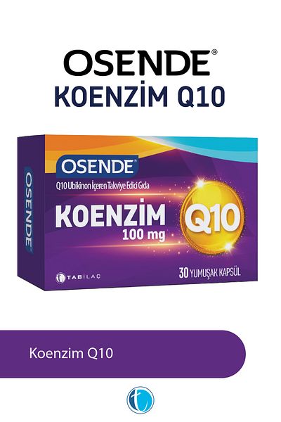 Osende Coenzyme Q10 Ubikinon 30 Soft Capsules