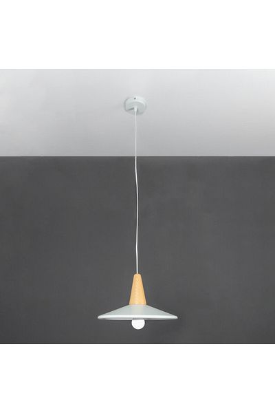 Ucandle Single white pendant light