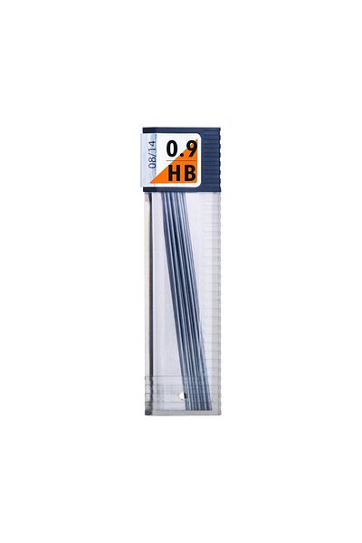 Tombow Min Mono Leaf 0.9mm Hb Pencil Tip, Black, Box of 12 Tips, Durable