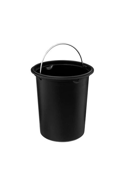 5FIVE Jaune waste bin, white, metallic, 3 liters, 17 x 25 cm