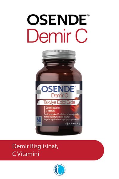 Osende Iron C 60 Herbal Capsules Iron Bisglycinat