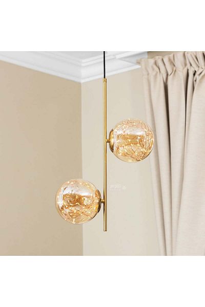 Ucandle Long hanging gold LED spotlight