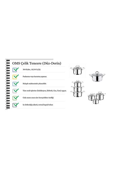 GPTURKGRUP Oms 12X8 Mini Deep Pot - 2008 Model